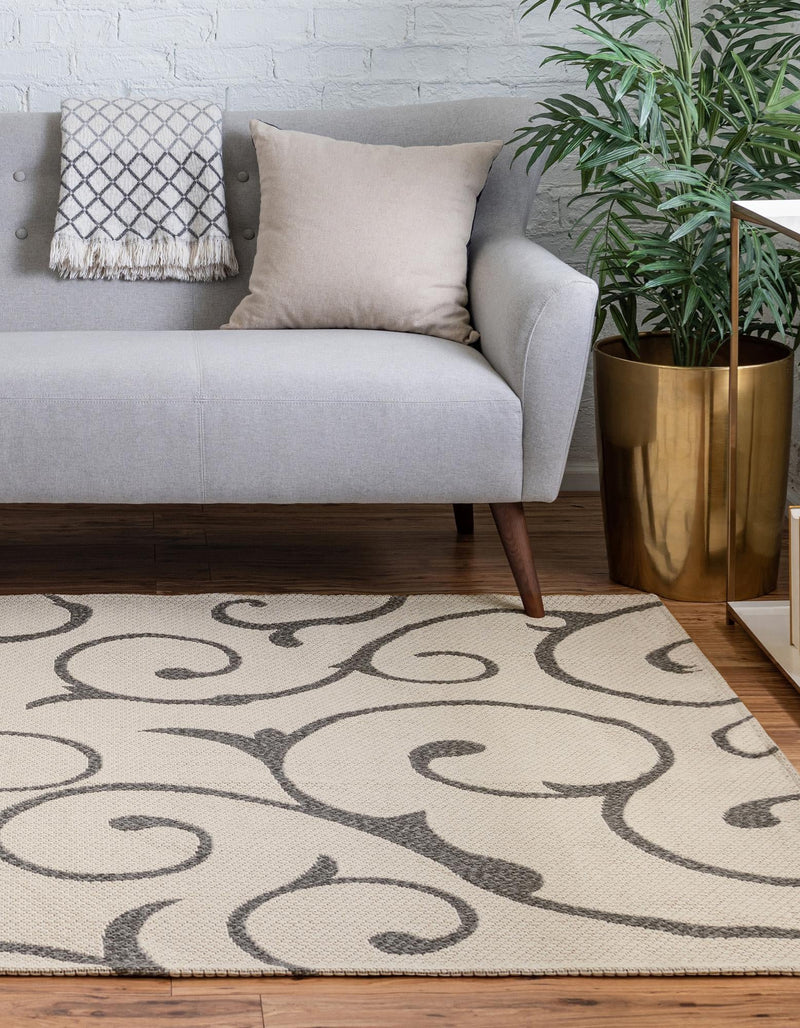 Savannah Elegance Collection Area Rug - Ossabaw Rectangle Ivory lifestyle 15