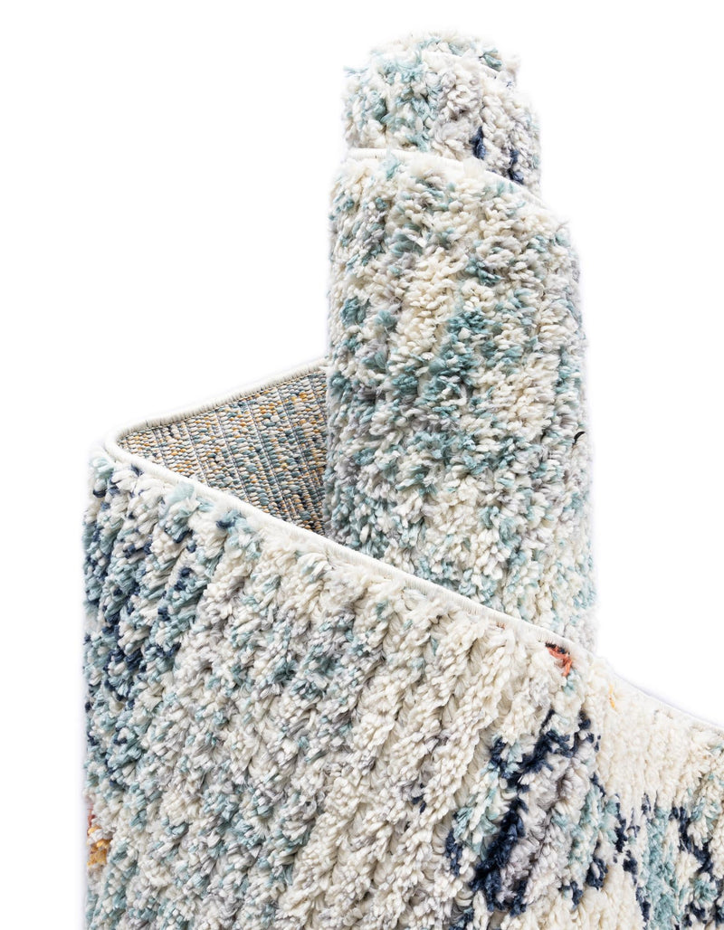 Tangier Treasures Collection Area Rug - Casablanca Rectangle Light Blue lifestyle 22