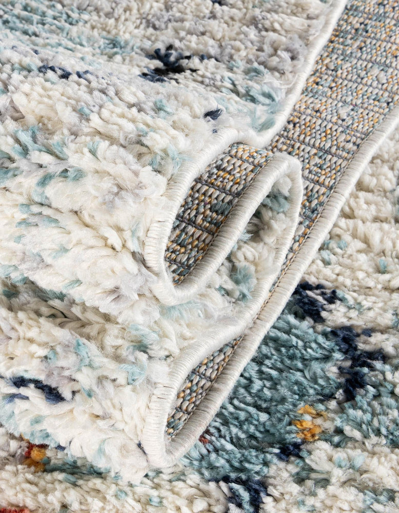 Tangier Treasures Collection Area Rug - Casablanca Rectangle Light Blue lifestyle 24