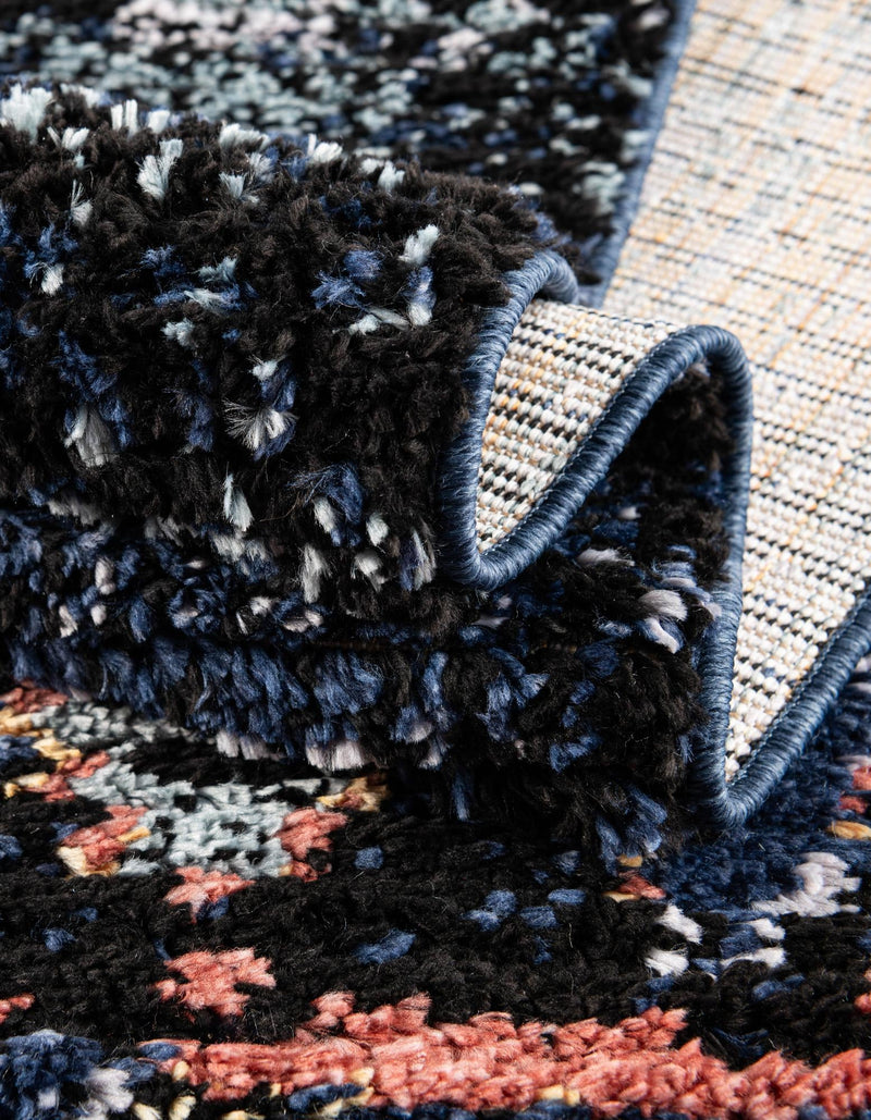 Tangier Treasures Collection Area Rug - Casablanca Rectangle Navy Blue lifestyle 24