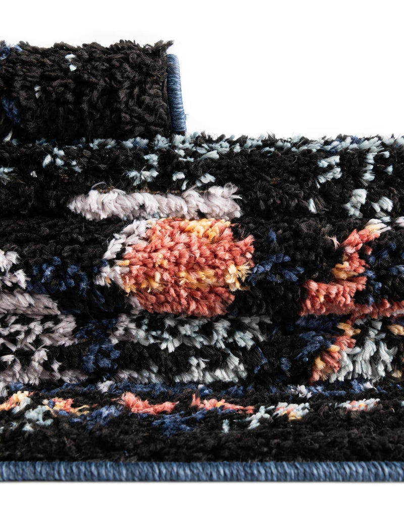 Tangier Treasures Collection Area Rug - Casablanca Rectangle Navy Blue lifestyle 25