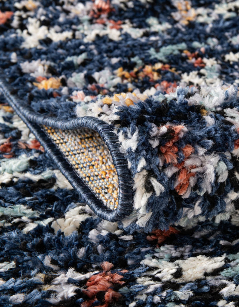 Tangier Treasures Collection Area Rug - Marrakech Rectangle Navy Blue lifestyle 18