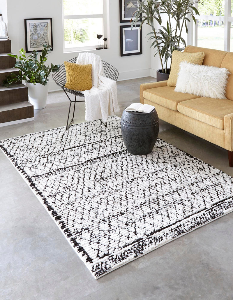 Tangier Treasures Collection Area Rug - Marrakech Rectangle Ivory lifestyle 4