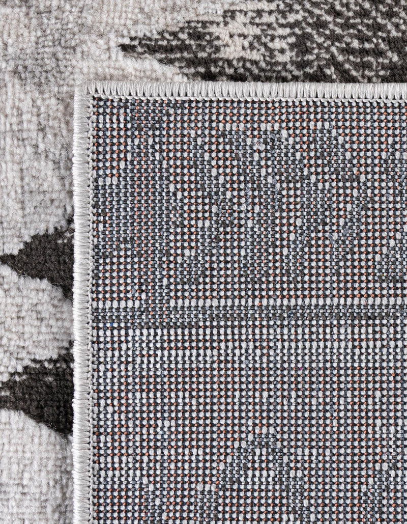 Dresden Elegance Collection Area Rug - Zittau Rectangle Gray lifestyle 30