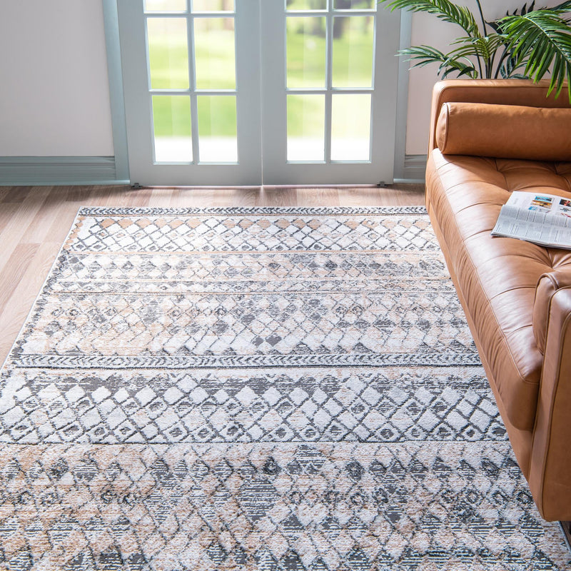 Dresden Elegance Collection Area Rug - Zittau Rectangle Beige lifestyle 9