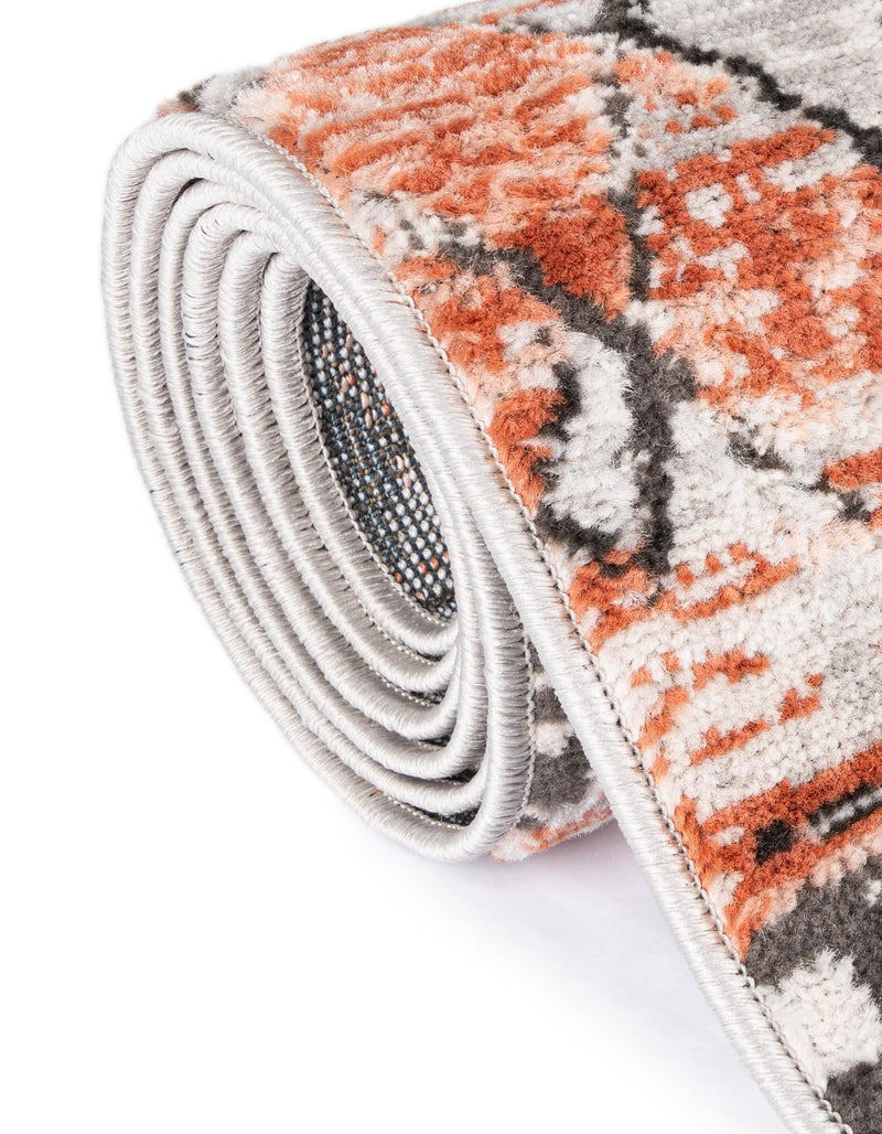 Dresden Elegance Collection Area Rug - Zittau Round Salmon lifestyle 87