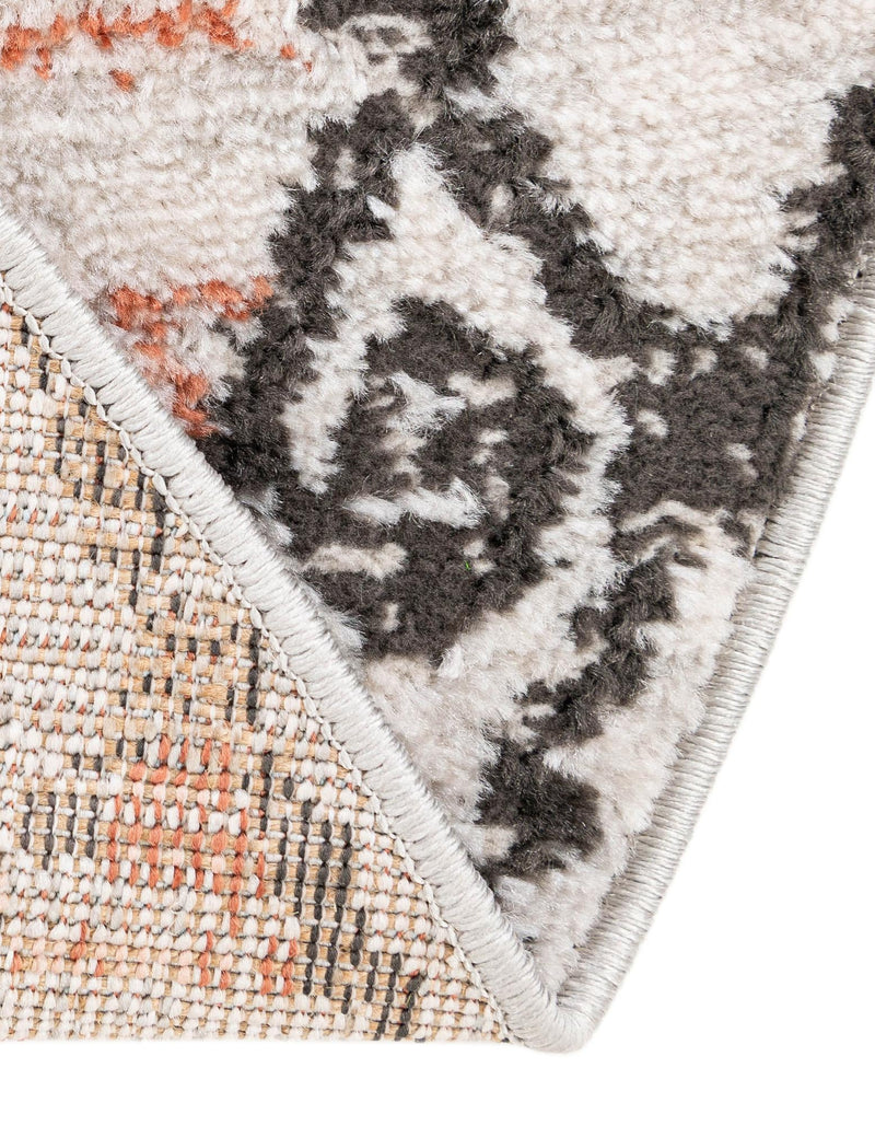 Dresden Elegance Collection Area Rug - Zittau Round Salmon lifestyle 79