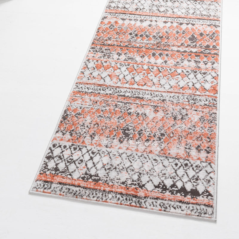 Dresden Elegance Collection Area Rug - Zittau Runner Salmon lifestyle 31