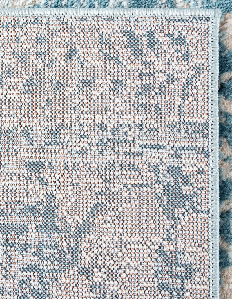 Dresden Elegance Collection Area Rug - Zittau Rectangle Blue lifestyle 29