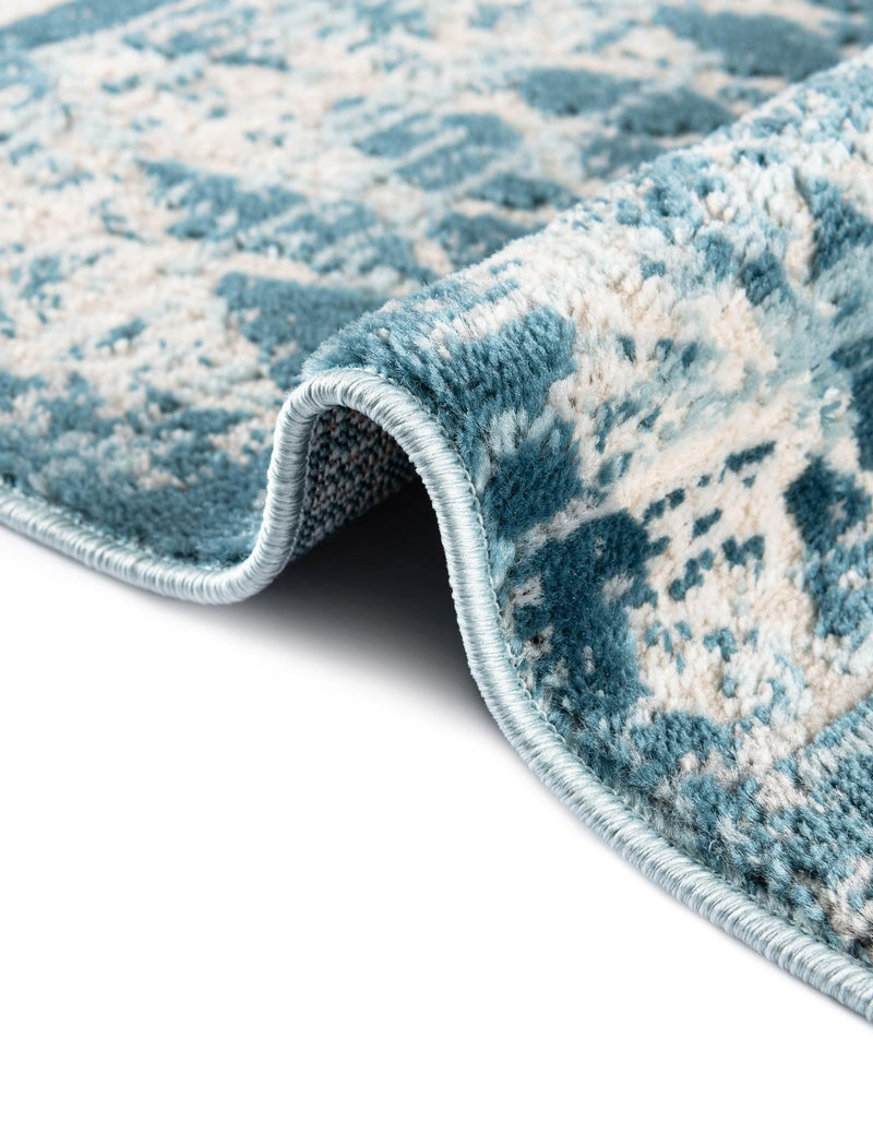 Dresden Elegance Collection Area Rug - Zittau Rectangle Blue lifestyle 30