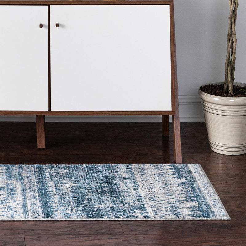 Dresden Elegance Collection Area Rug - Zittau Runner Blue lifestyle 61