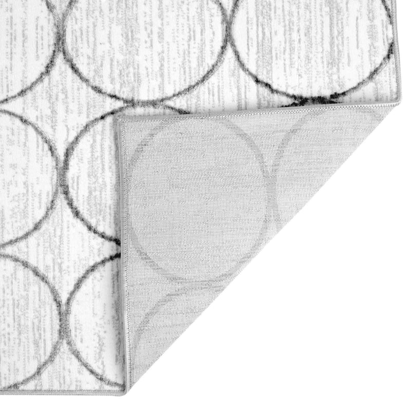 Garden Maze Retreat Collection Area Rug - Ivyhaven Rectangle White lifestyle 26