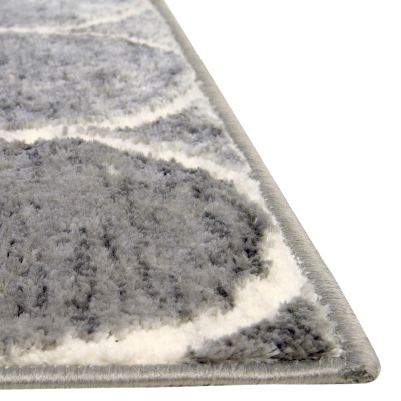 Garden Maze Retreat Collection Area Rug - Ivyhaven Rectangle Gray lifestyle 21