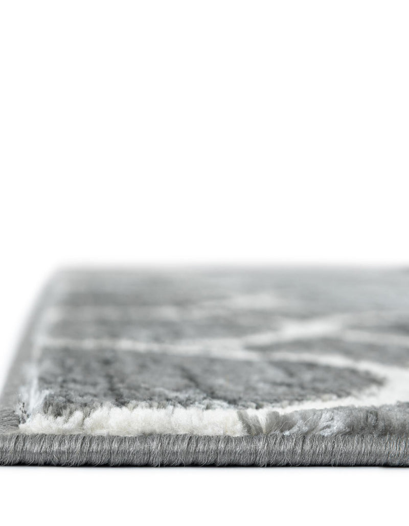 Garden Maze Retreat Collection Area Rug - Ivyhaven Rectangle Gray lifestyle 43