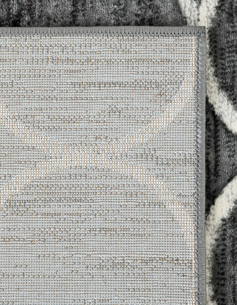 Garden Maze Retreat Collection Area Rug - Ivyhaven Rectangle Gray lifestyle 45