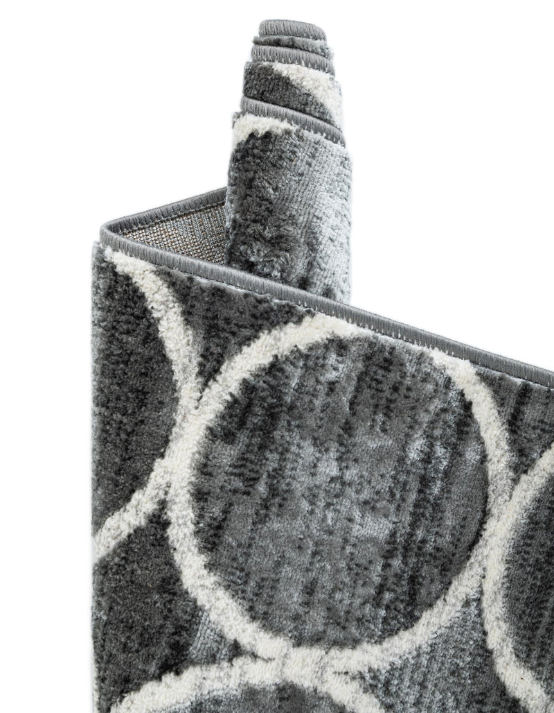 Garden Maze Retreat Collection Area Rug - Ivyhaven Rectangle Gray lifestyle 47