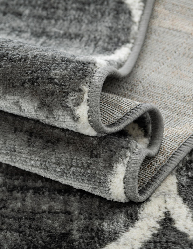 Garden Maze Retreat Collection Area Rug - Ivyhaven Rectangle Gray lifestyle 49
