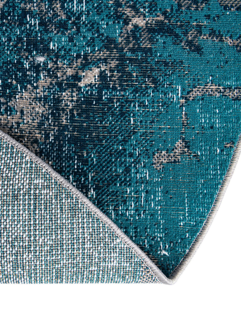 Seville Elegance Collection Area Rug - Granada Round Gray lifestyle 34