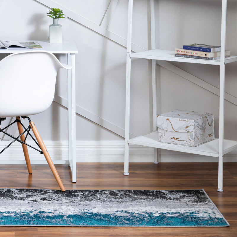 Seville Elegance Collection Area Rug - Granada Runner Gray lifestyle 23
