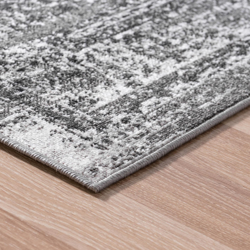 Geneva Terrace Collection Area Rug - Vevey Rectangle Gray lifestyle 10