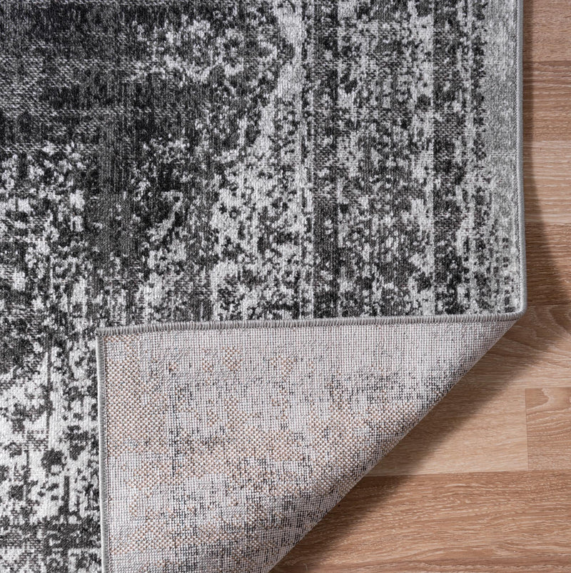 Geneva Terrace Collection Area Rug - Vevey Rectangle Gray lifestyle 12