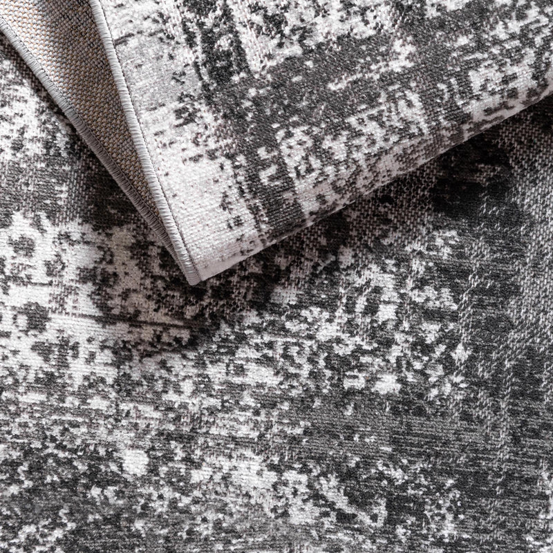 Geneva Terrace Collection Area Rug - Vevey Rectangle Gray lifestyle 14
