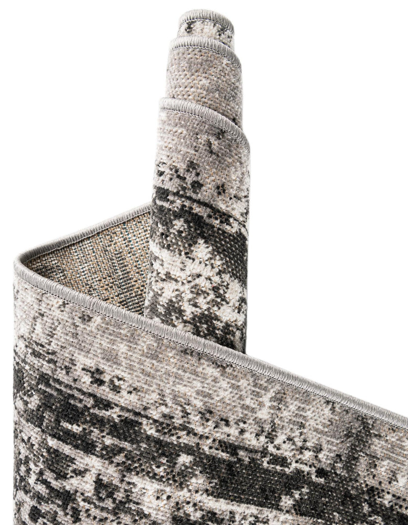 Geneva Terrace Collection Area Rug - Vevey Rectangle Gray lifestyle 27