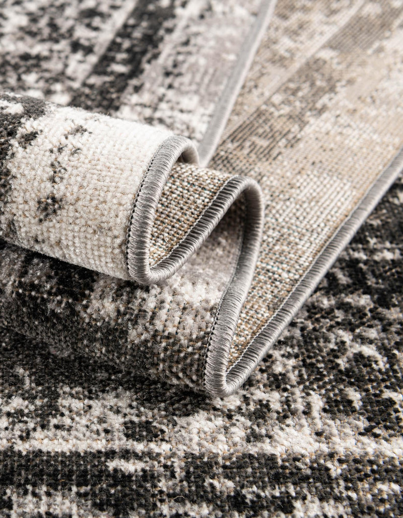 Geneva Terrace Collection Area Rug - Vevey Rectangle Gray lifestyle 29