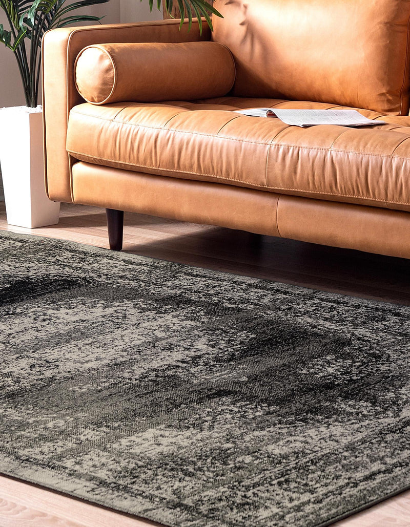 Geneva Terrace Collection Area Rug - Vevey Rectangle Gray lifestyle 13
