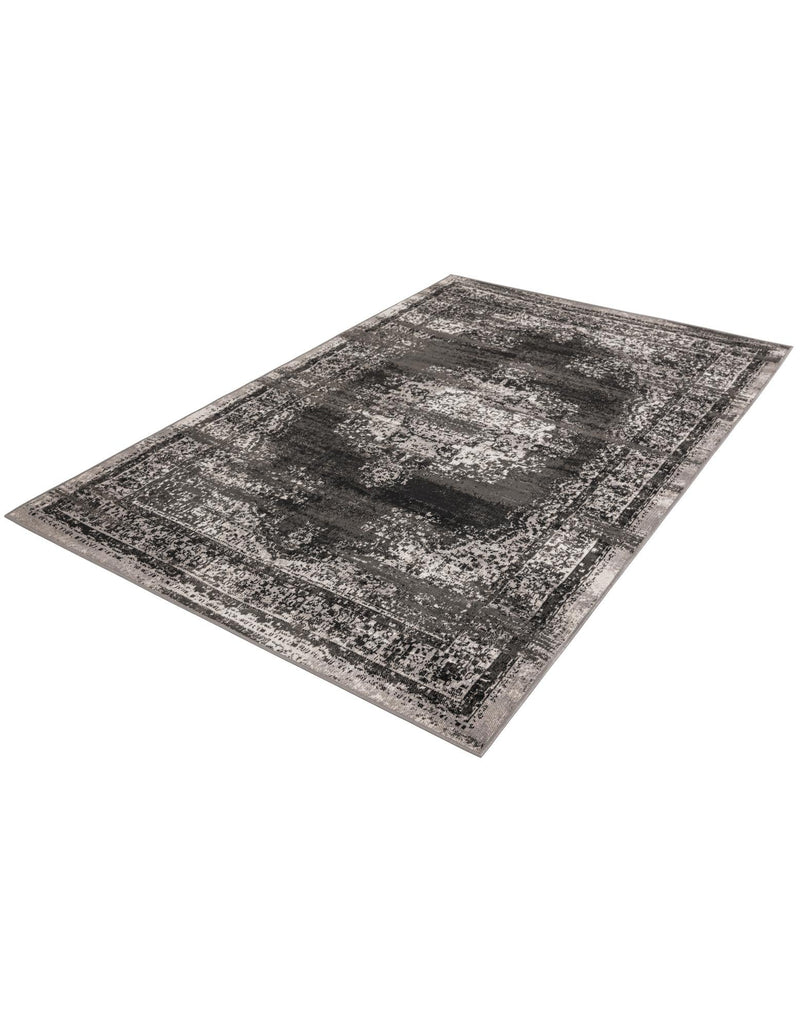 Geneva Terrace Collection Area Rug - Vevey Rectangle Gray lifestyle 6