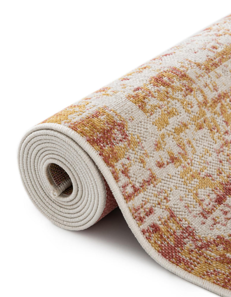 Geneva Terrace Collection Area Rug - Vevey Rectangle Ivory lifestyle 20
