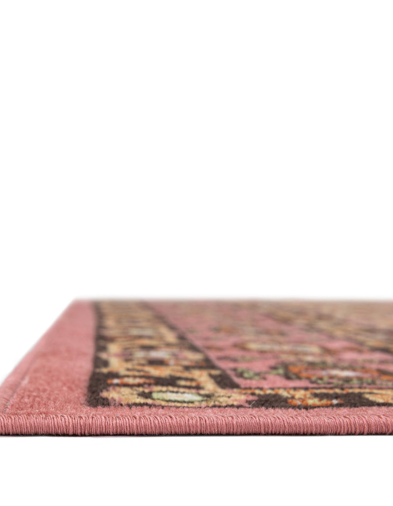 Geneva Terrace Collection Area Rug - Nyon Rectangle Pink lifestyle 13