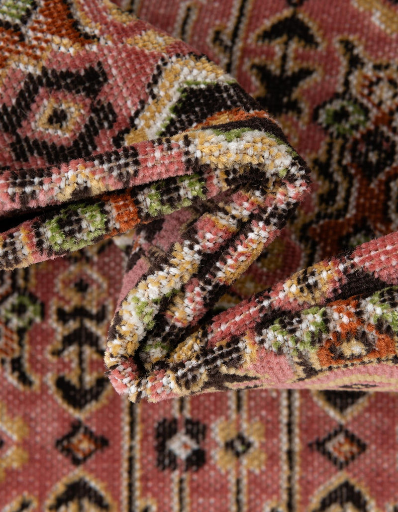 Geneva Terrace Collection Area Rug - Nyon Rectangle Pink lifestyle 15