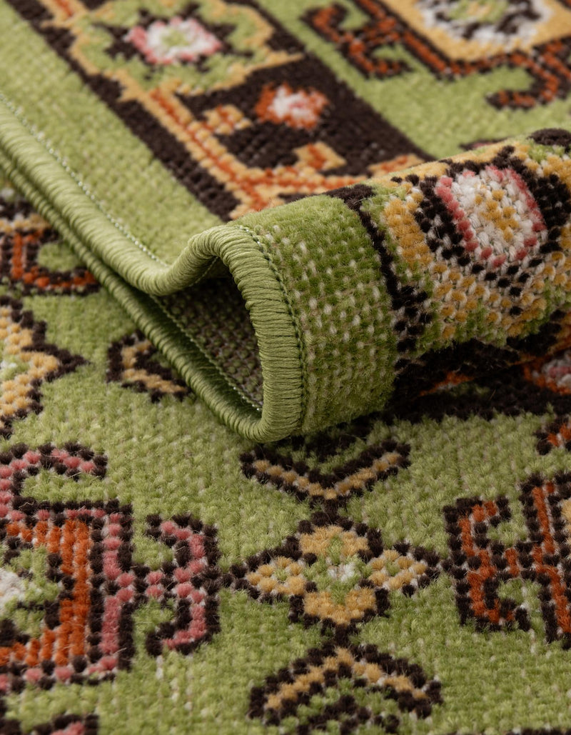 Geneva Terrace Collection Area Rug - Nyon Rectangle Green lifestyle 12