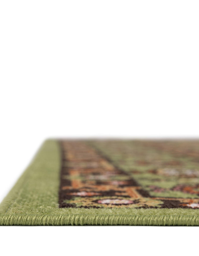 Geneva Terrace Collection Area Rug - Nyon Rectangle Green lifestyle 14