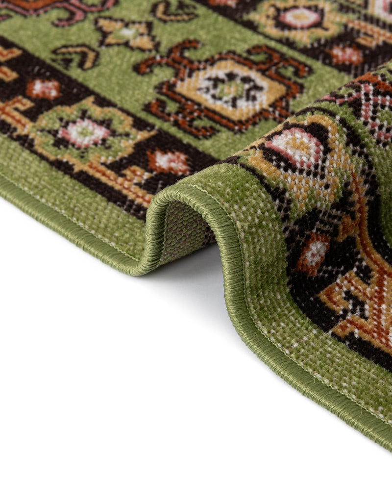 Geneva Terrace Collection Area Rug - Nyon Rectangle Green lifestyle 20