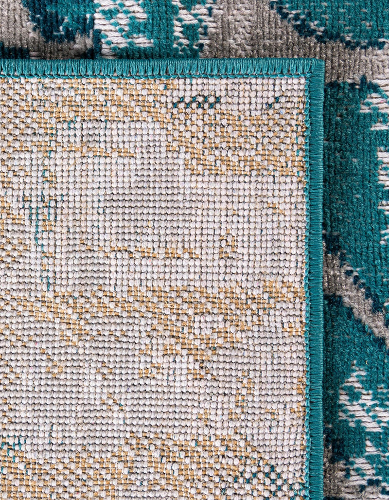 Geneva Terrace Collection Area Rug - Morges Rectangle Blue lifestyle 27