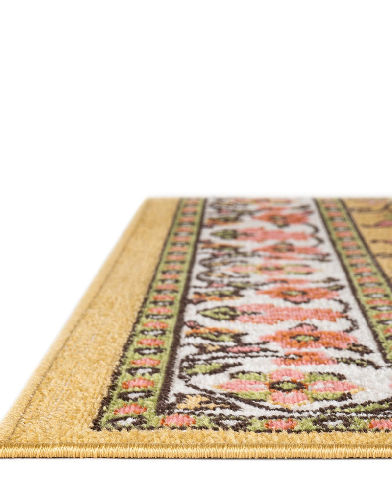 Geneva Terrace Collection Area Rug - Yverdon Rectangle Yellow lifestyle 33