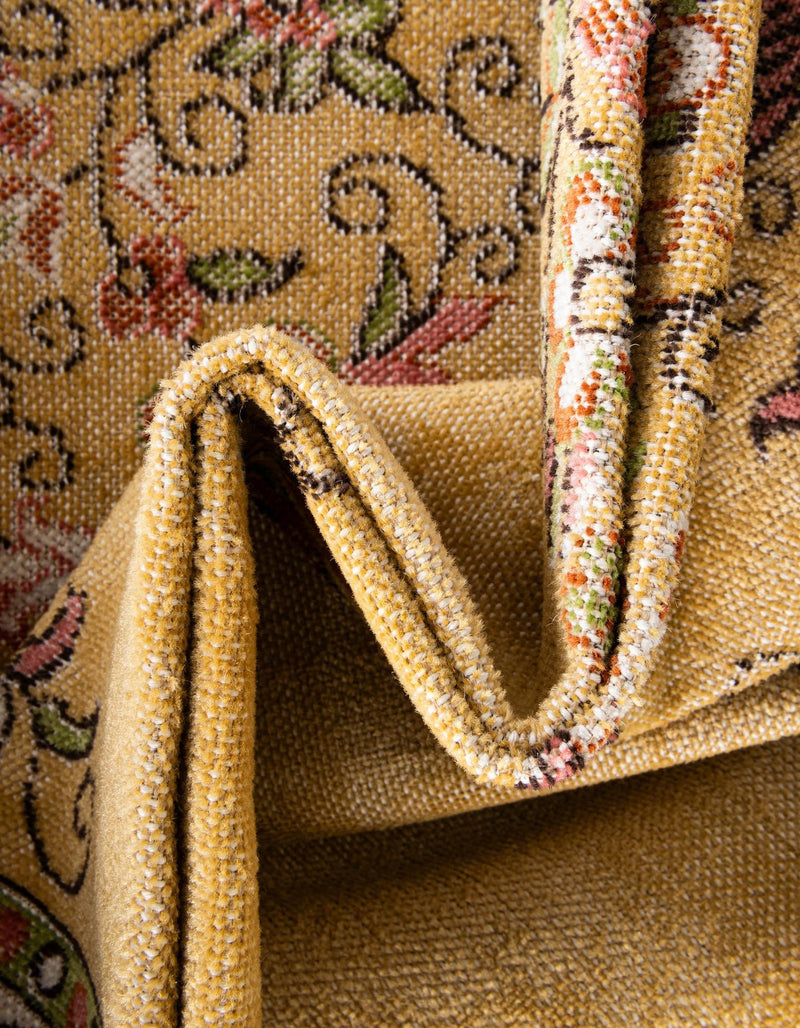 Geneva Terrace Collection Area Rug - Yverdon Rectangle Yellow lifestyle 36