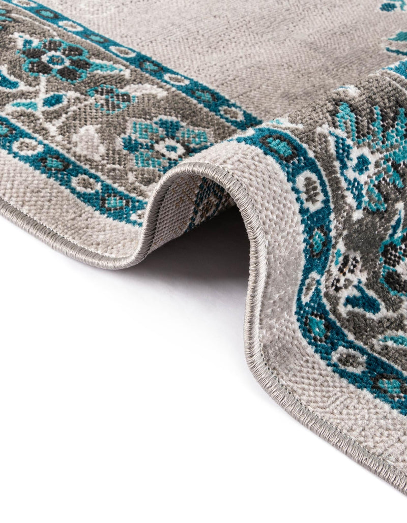 Geneva Terrace Collection Area Rug - Yverdon Rectangle Gray lifestyle 42