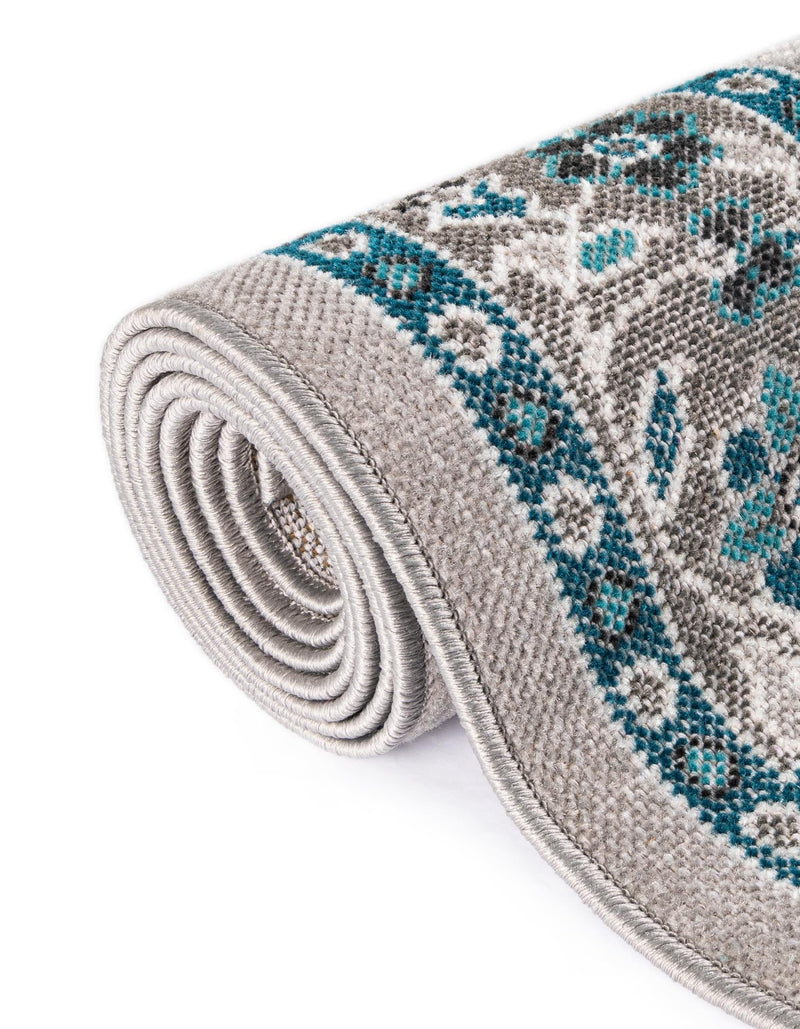 Geneva Terrace Collection Area Rug - Yverdon Rectangle Gray lifestyle 51