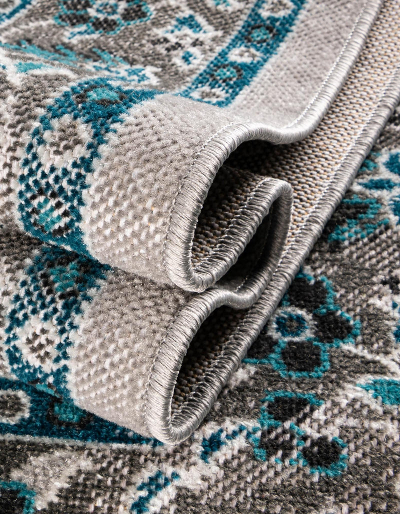 Geneva Terrace Collection Area Rug - Yverdon Rectangle Gray lifestyle 55