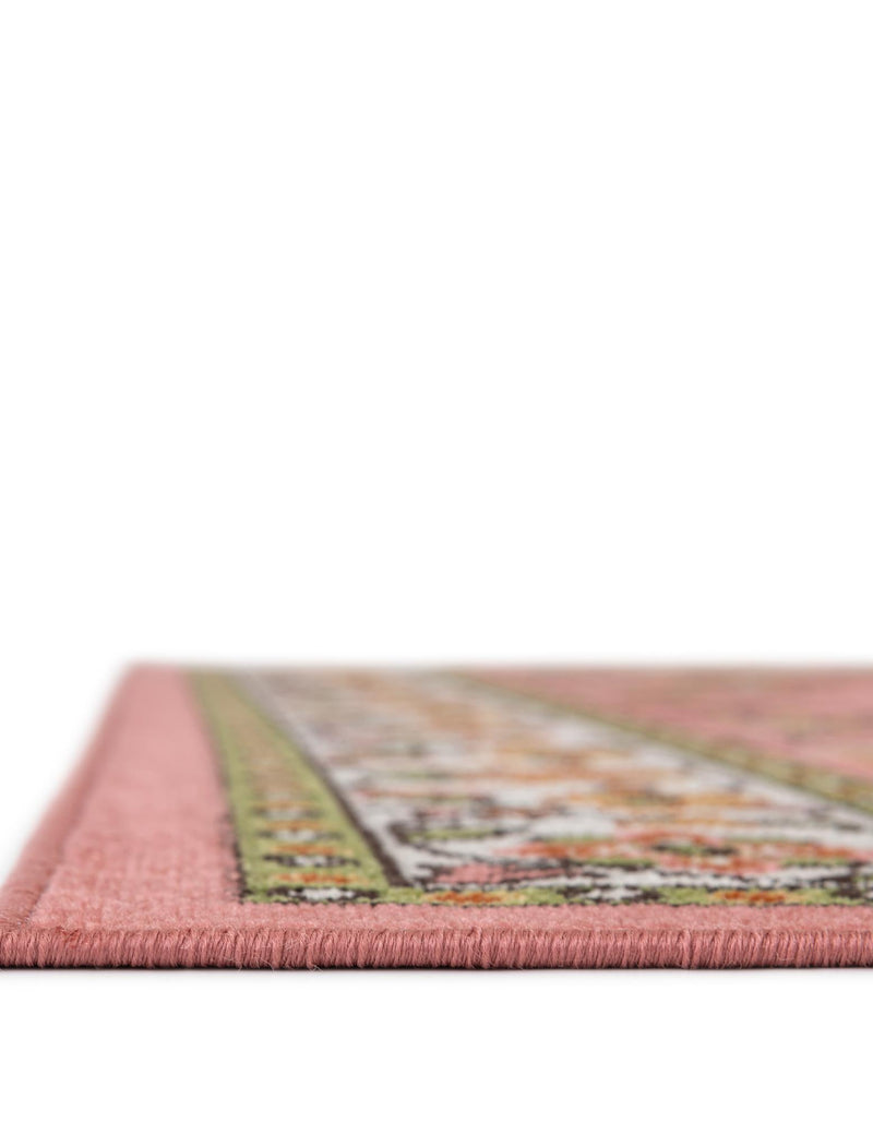 Geneva Terrace Collection Area Rug - Yverdon Rectangle Rose lifestyle 13