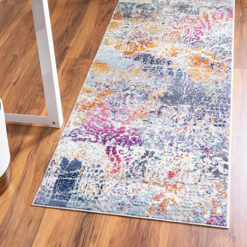 Santa Monica Sands Collection Area Rug - Pacific Runner Multi lifestyle 23
