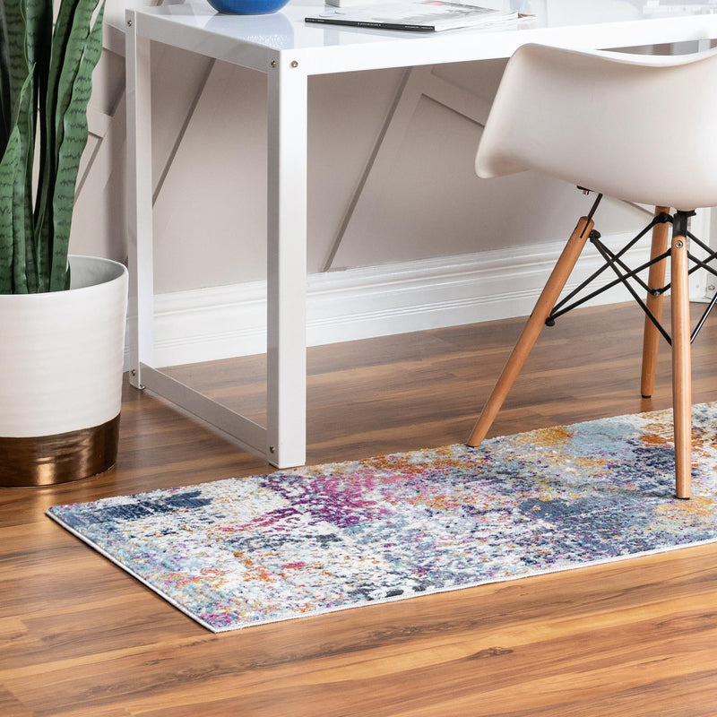 Santa Monica Sands Collection Area Rug - Pacific Runner Multi lifestyle 28
