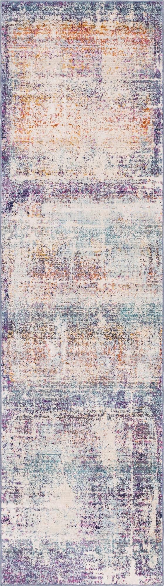 Santa Monica Sands Collection Area Rug - Catalina Runner Multi lifestyle 10