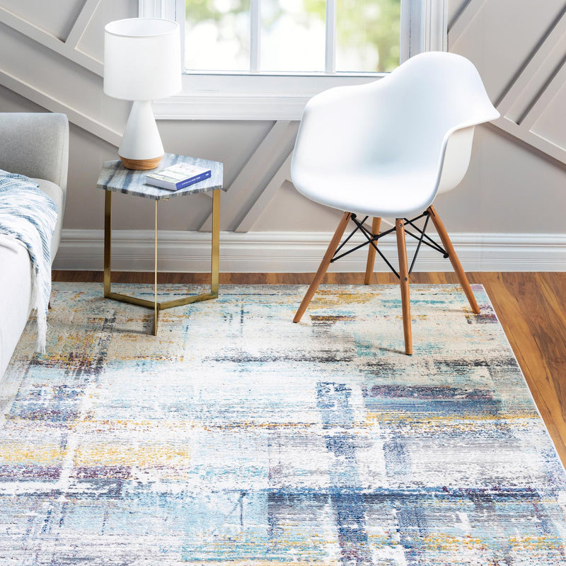 Santa Monica Sands Collection Area Rug - Riviera Rectangle Multi lifestyle 3