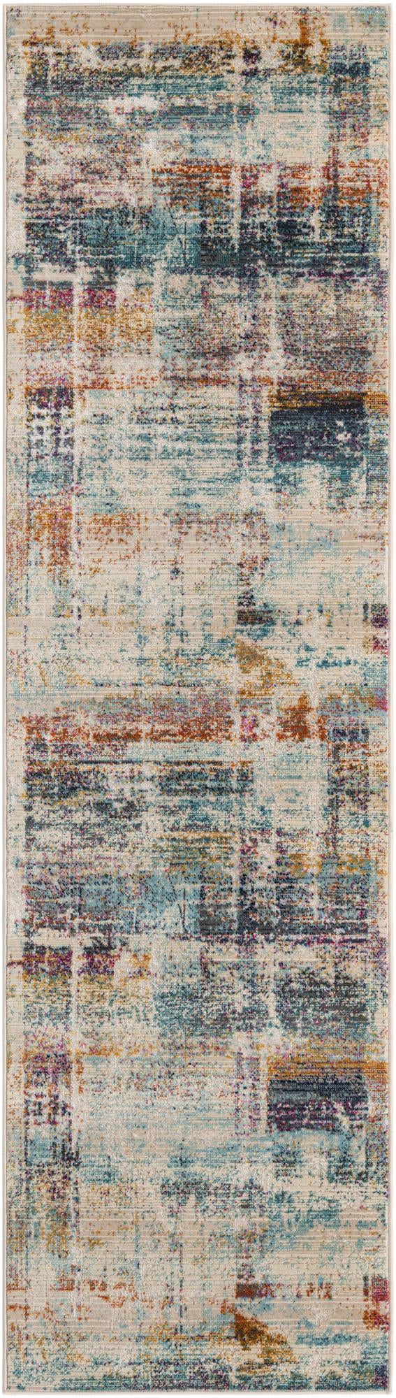 Santa Monica Sands Collection Area Rug - Riviera Runner Multi lifestyle 10