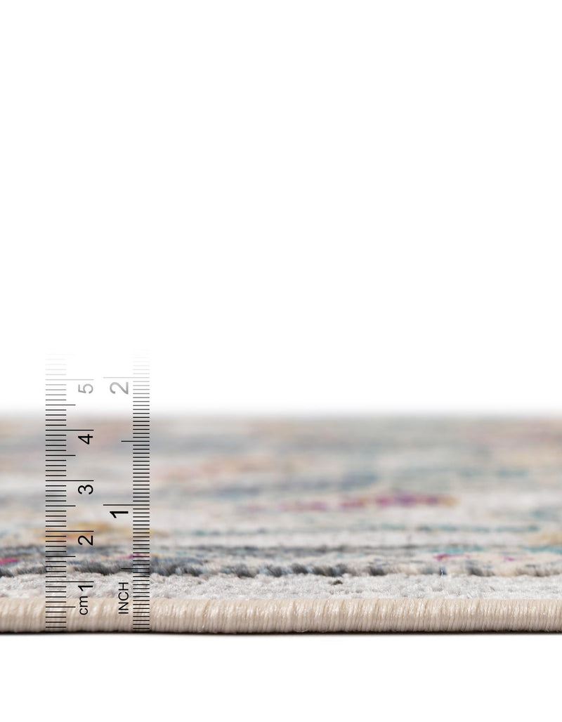 Prague Tapestry Collection Area Rug - Moravia Rectangle Ivory lifestyle 9