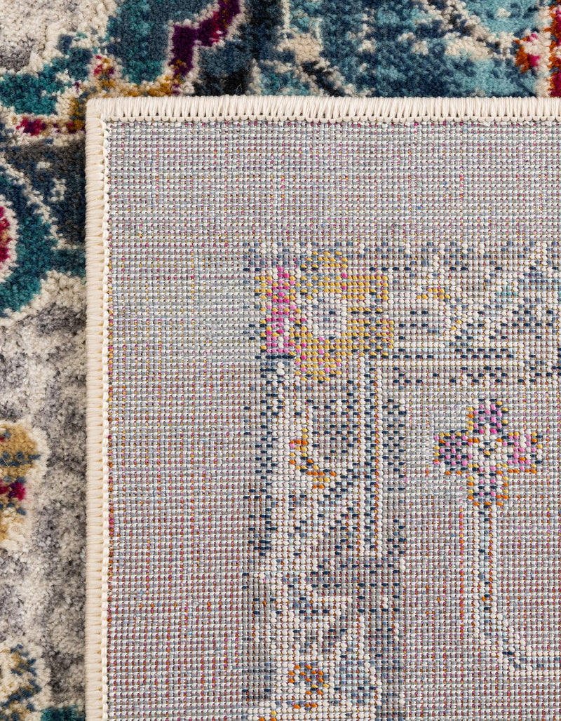 Prague Tapestry Collection Area Rug - Moravia Rectangle Ivory lifestyle 17